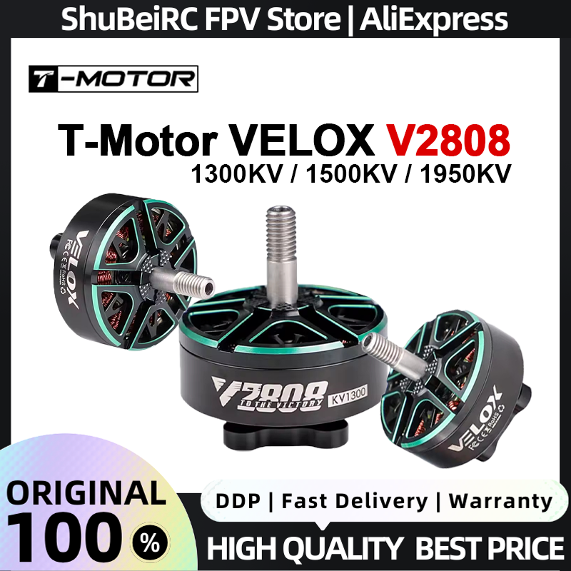 Walksnail Avatar Hd Goggles X - T-Motor VELOX V2808 Motor Tanpa Sikat