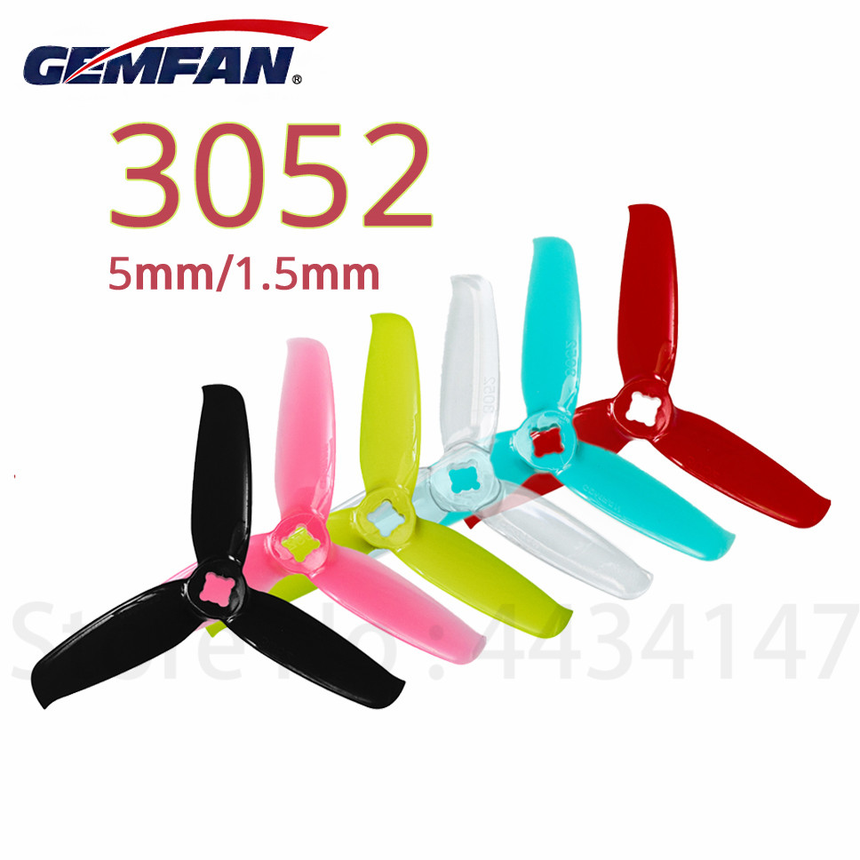 Walksnail Avatar Hd Goggles X - Gemfan Flash 3052 1.5Mm/5Mm 3 Inci