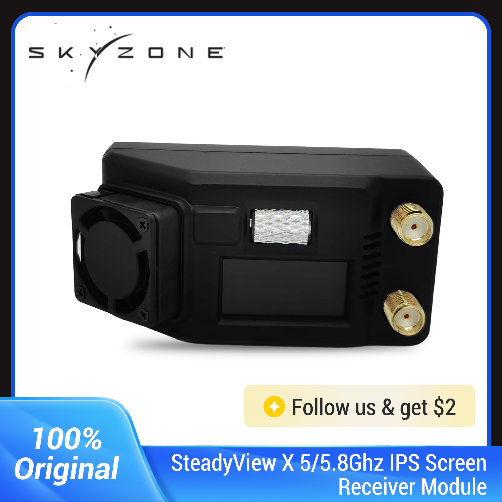 Skyzone Steadyview X Receiver Module - Skyzone SteadyView X 5.8Ghz layar IPS,