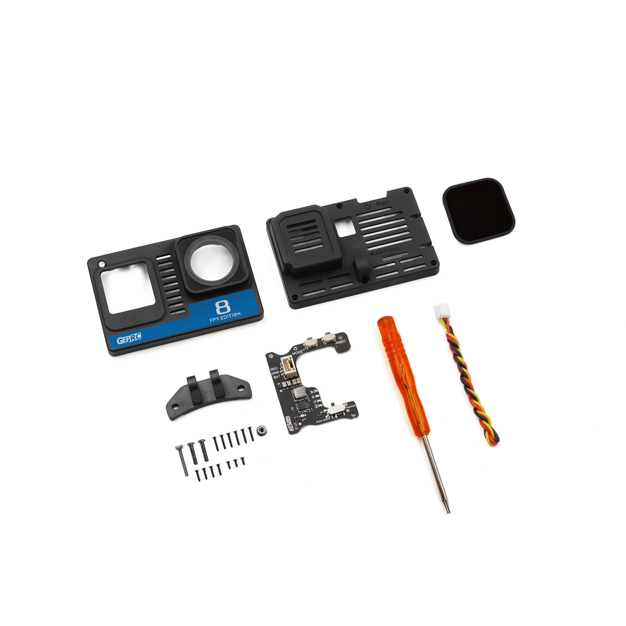 Walksnail Avatar Hd Goggles X - GEPRC Casing Telanjang dengan Papan BEC