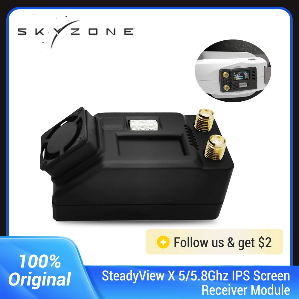 Skyzone Steadyview X Receiver Module - Skyzone SteadyView X 5Ghz 5.8Ghz Modul