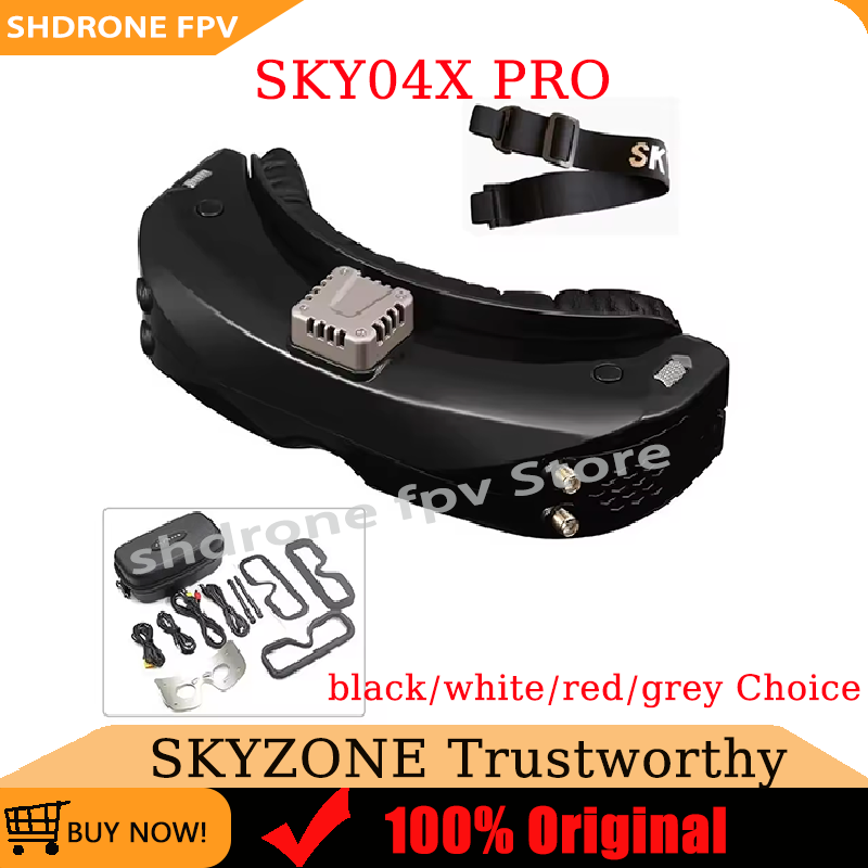 Skyzone Sky04X Pro Oled Fpv Goggles - SKYZONE SKY04X PRO Kacamata FPV Layar