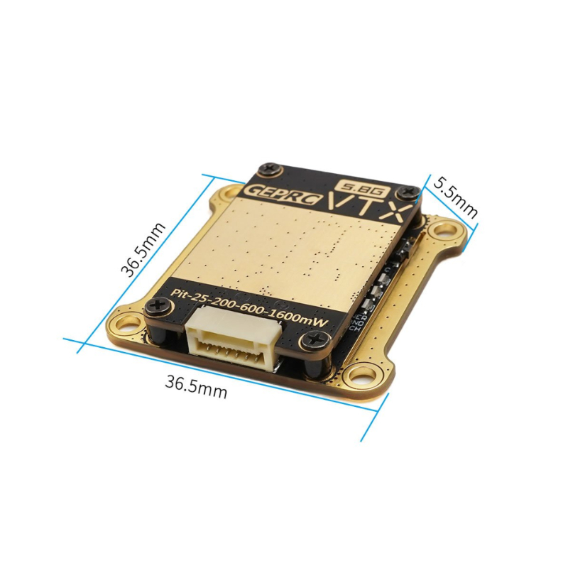 GEPRC RAD 5.8G VTX -1.6W/2.5W  - Geprc Rad Vtx 5.8G 2.5W ulasan dan harga