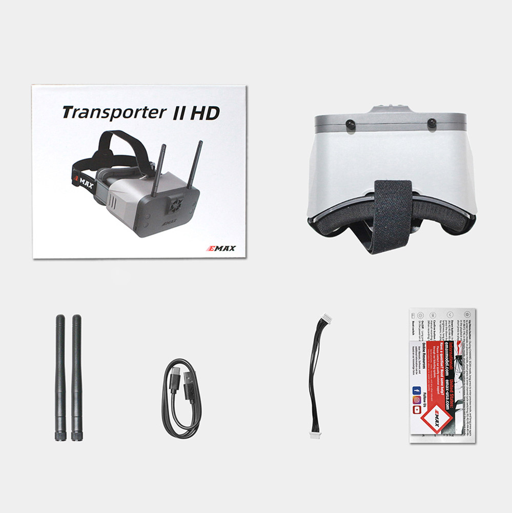 Kacamata FPV Digital EMAX Tran - Hdzero Goggles Digital Hd Fpv ulasan dan harga