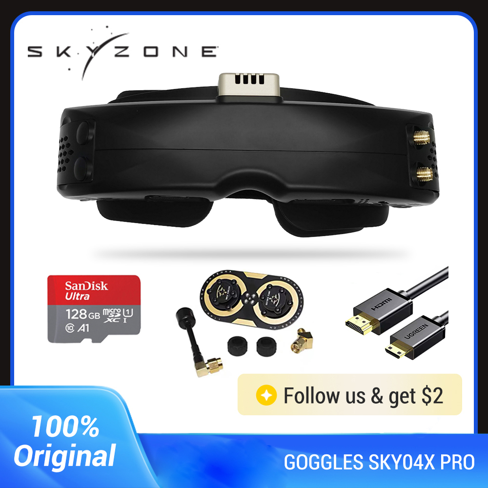 Skyzone SKY04X PRO 5.8GHz FPV  - Skyzone Sky04O Pro Fpv Goggles ulasan dan harga