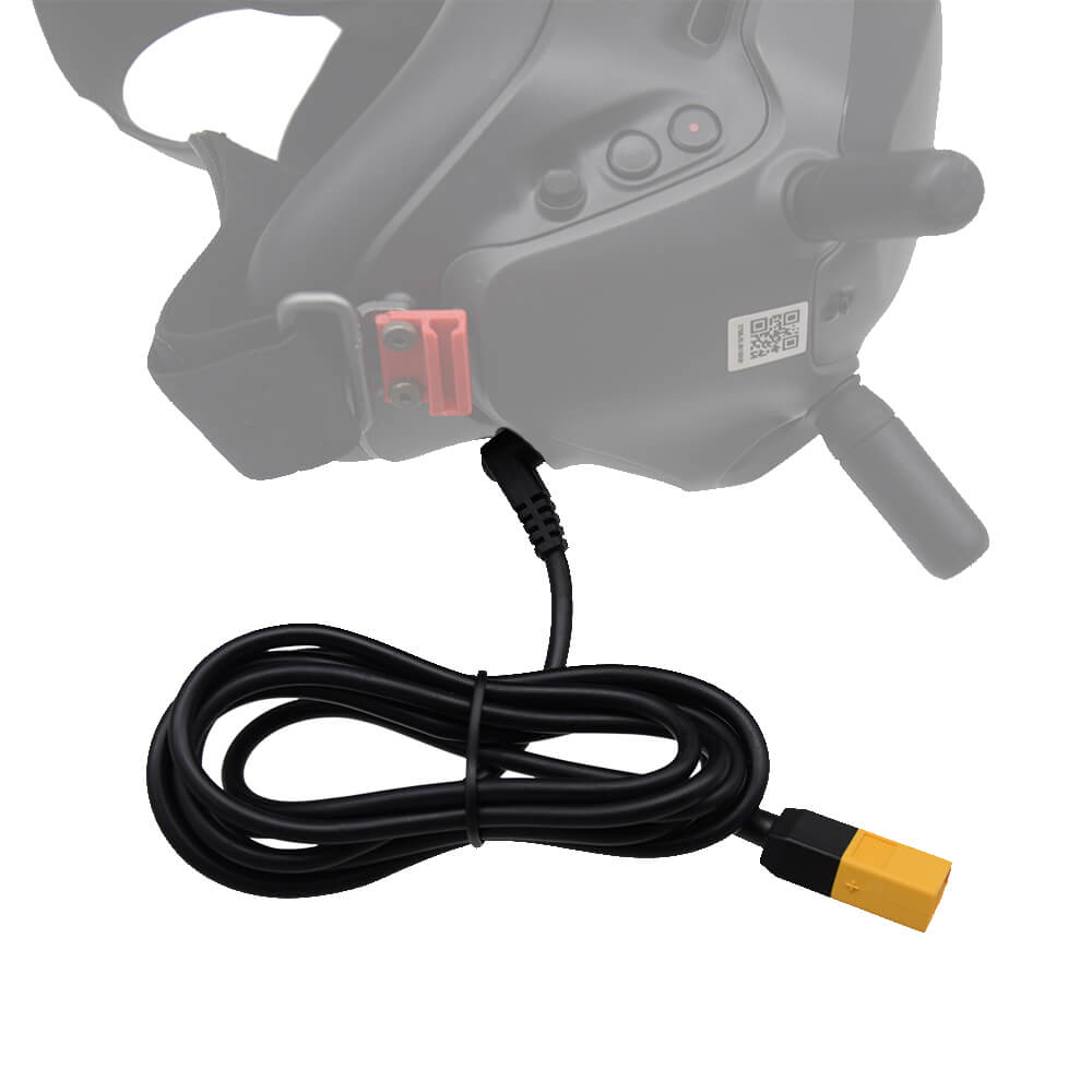 Kabel Daya Kacamata FPV 1.2M X - Skyzone Sky04X Pro Oled Fpv Goggles ulasan dan harga