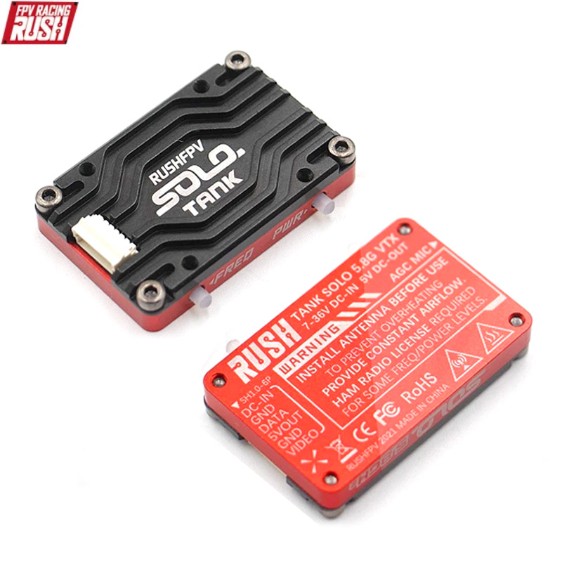 RUSH Solo Tank 5.8G VTX Pemanc - Foxeer Reaper Extreme 2.5W Vtx ulasan dan harga