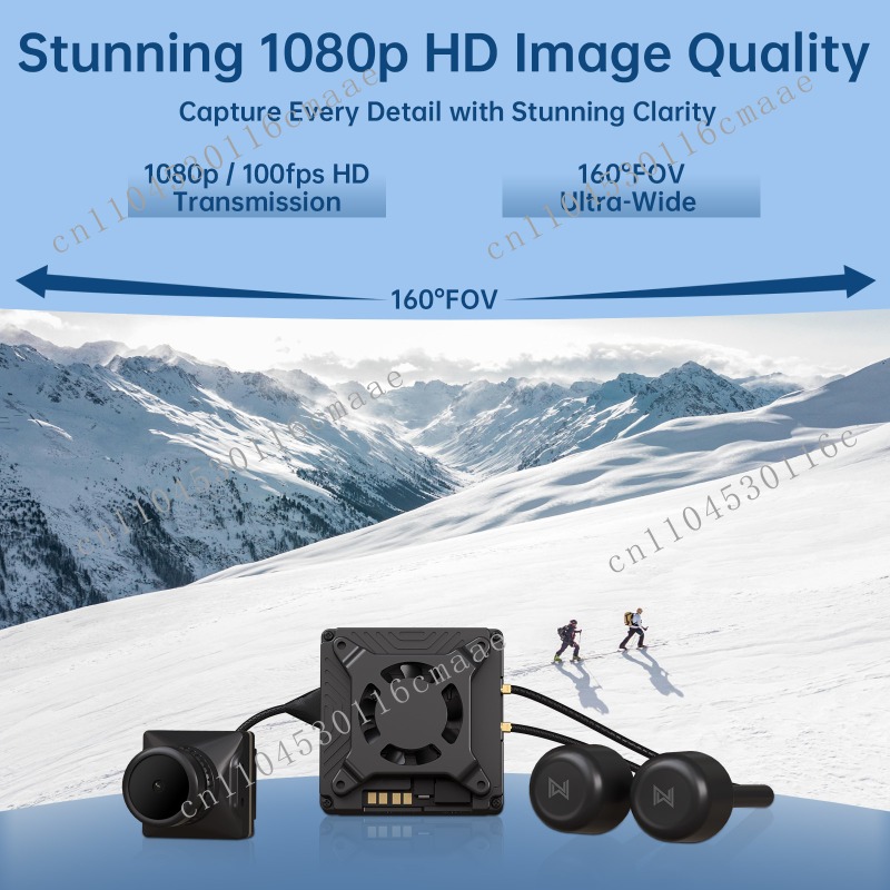 GT FPV Kit Max 2W VTX Gyro 108 - Walksnail Avatar Gt Kit 2W Vtx ulasan dan harga